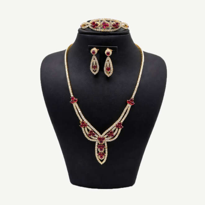 Juwelenset in 18K goud (90,63 g)