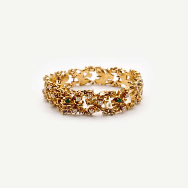 Gouden armbanden 18k 63,14 gram